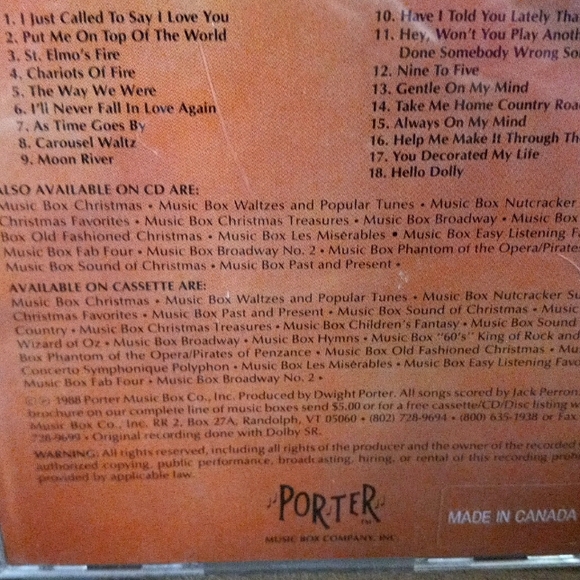 Collectors 10 CD Choice Orchestra, Piano, Organ & Music Box All Star Favorites - Picture 5 of 15